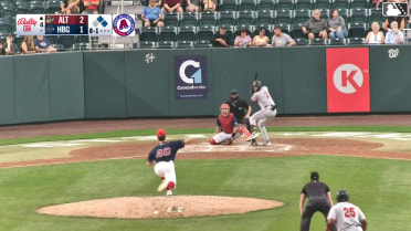 Lonnie White Jr. doubles (16) on a ground ball to left fielder T.J. White. Callan Moss scores. Easton Carmichael to 3rd.