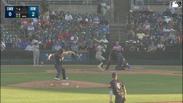 Oswaldo Cabrera homers (11) on a fly ball to right center field.