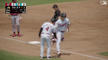 Orioles Prospect Coby Mayo swats a two-run homer