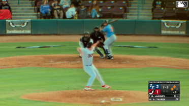 Brandon Langley Ball to Aiden Taurek