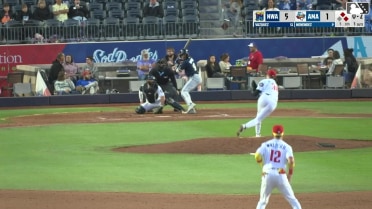 Daniel Vazquez doubles (5) on a fly ball to center fielder Druw Jones. Sam Kulasingam scores. Jorge Alfaro to 3rd.
