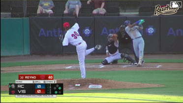 Emil Morales' two-run home run