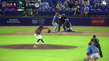 Juan Villavicencio homers (12) on a fly ball to left field. Jonathan Hogart scores.
