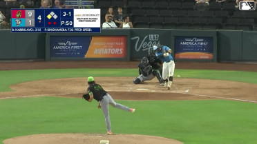 Nolan Kingham In play, run(s) to Brett Harris