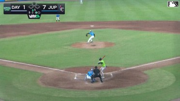 Jacob Friend homers (4) on a fly ball to right field.