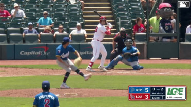 Michael Toglia homers (11) on a line drive to right field.