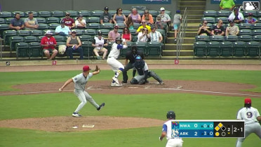 Charlie Pagliarini singles on a sharp ground ball to right fielder Rudy Martin Jr. Josh Hood scores. Sammy Siani scores.
