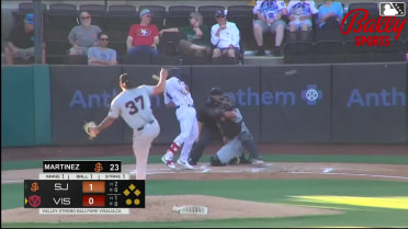 Ivan Luciano hit by pitch. Yerald Nin scores. Abdias De La Cruz to 3rd. Pedro Blanco to 2nd.
