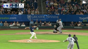 Stuart Fairchild homers (3) on a fly ball to left center field. Lazaro Montes scores.