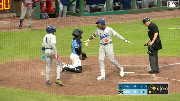 Josue De Paula's fourth homer of the season
