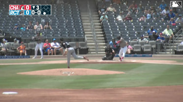 Raudi Rodriguez homers (12) on a fly ball to left field.