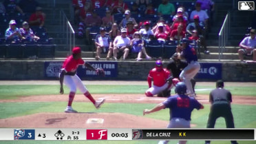 Alexander Albertus singles on a ground ball to left fielder Cristhian Vaquero. Steven Lancia scores. Alexander Albertus to 2nd. Alexander Albertus advances to 2nd, on a fielding error by left fielder Cristhian Vaquero.