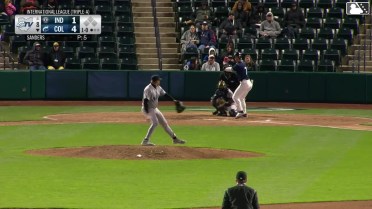 Stuart Fairchild homers (2) on a fly ball to center field.