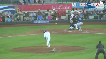 Trevor Austin singles on a line drive to left fielder Angel Ortiz. Brandon Forrester scores. Justin Thomas Jr. scores.