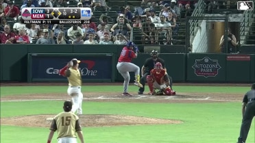 Durbin Feltman In play, run(s) to Moisés Ballesteros