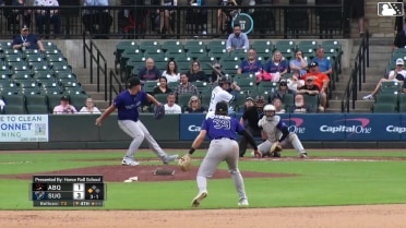 Valente Bellozo In play, run(s) to Riley Unroe