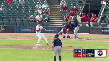 Sam Benschoter In play, run(s) to Tyler Gentry