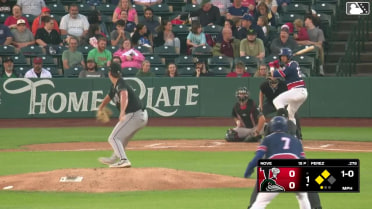 Nico Perez reaches on a fielder's choice, fielded by shortstop Gunner Gouldsmith. Eduardo Quintero scores. Emil Morales to 3rd.