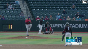 Drew Faurot singles on a ground ball to center fielder Brandon Winokur. Connor Caskenette scores. Juan Matheus scores.