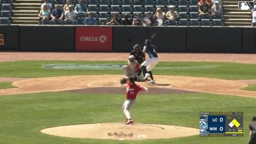 Junior Tilien homers (1) on a fly ball to left field. Nolan McCarthy scores. Juan Hernandez scores.