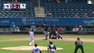 Trevor Hauver singles on a ground ball to center fielder Ryan Waldschmidt. Aaron Zavala scores. Diego Castillo to 3rd.