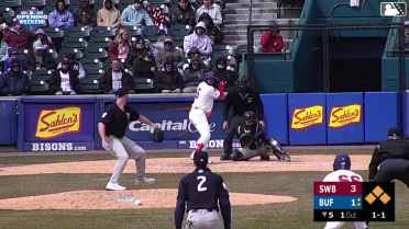 Jonatan Clase reaches on a fielding error by first baseman Ernesto Martinez Jr. Josh Kasevich scores. Rafael Lantigua scores. Carlos Mendoza to 3rd. Jonatan Clase to 2nd.