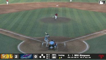 Will Simpson homers (16) on a fly ball to left center field.