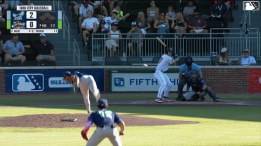 Rafe Perich homers (4) on a fly ball to right center field.