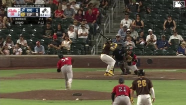 Kade Strowd In play, run(s) to Carlos Rodríguez