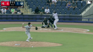Trey Ebel's first professional home run