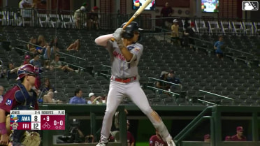 Druw Jones homers (7) on a fly ball to left center field.