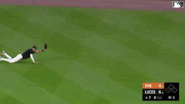 Cam Eden's diving catch