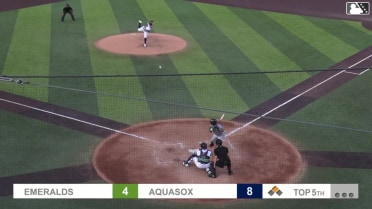Jhonny Level's RBI single with High-A Eugene