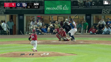Otto Kemp homers (16) on a fly ball to left center field.