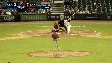 Gabe Craig gets a playoff strikeout in the 7th