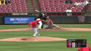 Christian Worley In play, run(s) to Josh Adamczewski