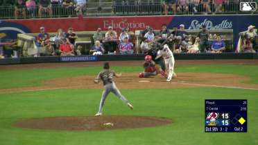 Christian Cerda hits a walk-off home run