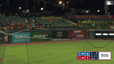 Justin Dean's leaping catch
