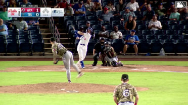 James Tibbs III swats his 19th homer of the year