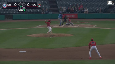 Owen Ayers homers (1) on a fly ball to left center field.