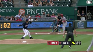 Karson Milbrandt Called Strike to Thomas Saggese