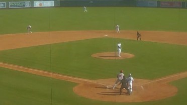 Teo Banks' two-run home run