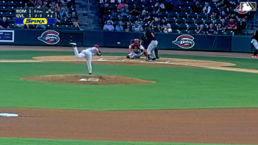 Noah Dean's sixth strikeout