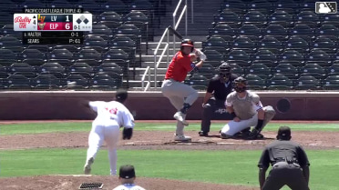 Colby Halter singles on a line drive to right fielder Nick Solak. Jack Winkler scores. Luke Mann to 2nd.