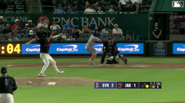Vidal Bruján homers (2) on a fly ball to right field. Hayden Senger scores.