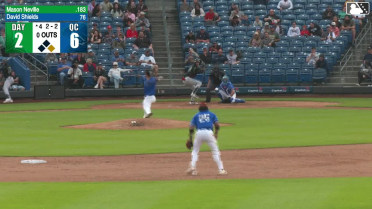 Mason Neville homers (7) on a fly ball to right center field. Alfredo Alcantara scores.