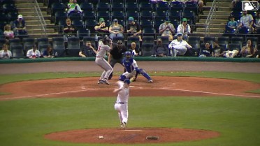 Bo Davidson homers (3) on a fly ball to right center field.