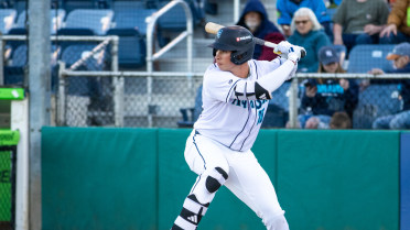 Jonny Farmelo reaches on a fielder's choice, fielded by first baseman Ryan Nicholson. Carlos Jimenez scores.