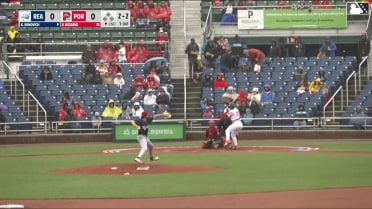 Ronald Rosario homers (2) on a fly ball to left center field.