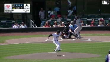 George Klassen In play, run(s) to Carlos Pérez